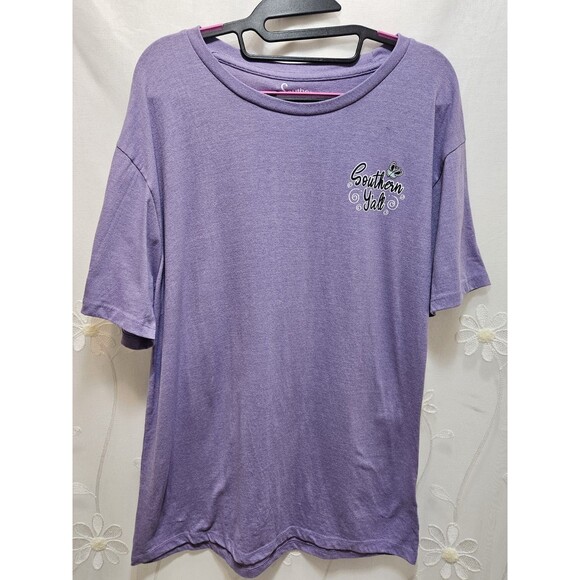 southern y'all Tops - Lavender Short Sleeve Tee